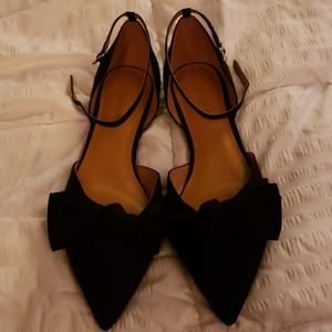 Nine west pointed toe flats